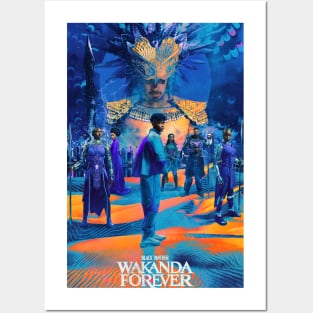 Wakanda Forever Posters and Art